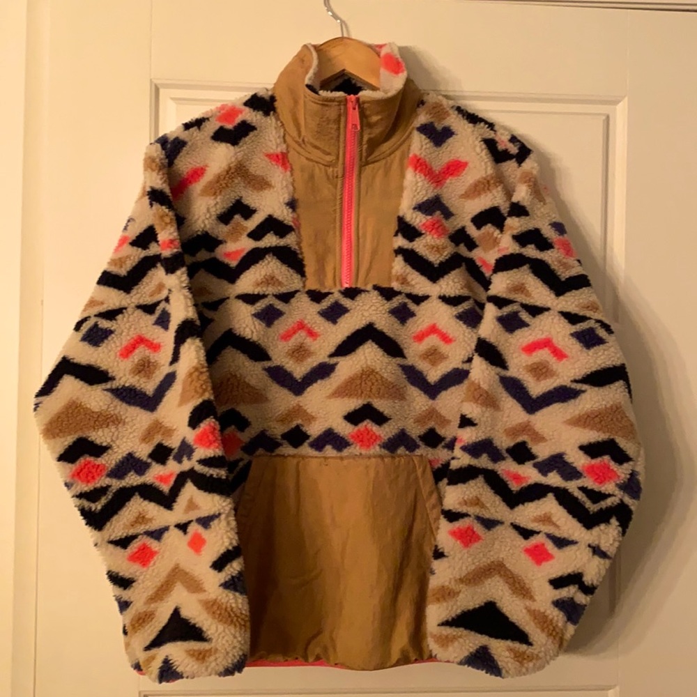 Levi’s fleece 1/2 zip sweater